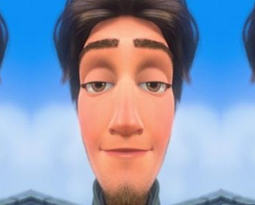 flynn raiponce miroir disney