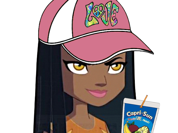 victoire malotra vic casquette caprisun regard foot2rue