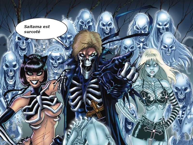 saitama surcote bg et ses squelettes filles