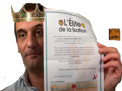 florian philippot roi elite nation diplome de forumeur major promo mention bien