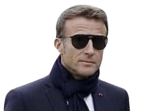 macron ceremonie lunettes baskets abondance pas lui