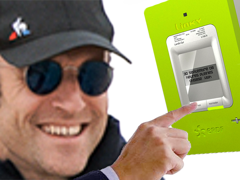 macron emmanuel president froid blackout sourire golem hiver neige linky compteur