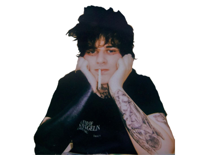 Sticker emo merde par kaijukido