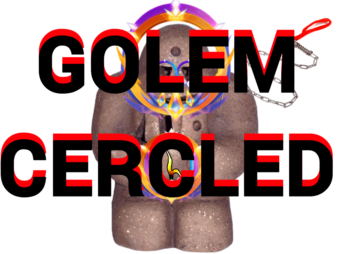 golem cercle bordure avatar jvc laisse toutou chien collier esclave goy puceau victime cercled tison