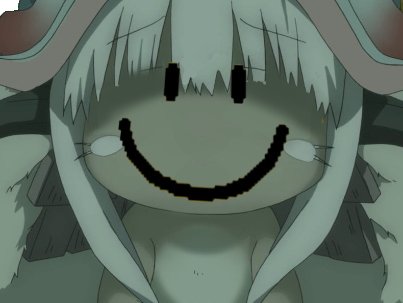 nanachi celestin sourire troll seum rage cheh smiley made in abyss anime manga kikoojap kj