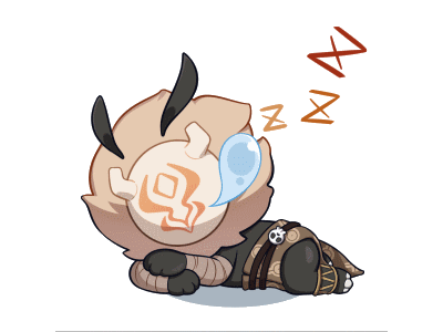 Sticker brutocolinus hoyolab genshin par Coll5