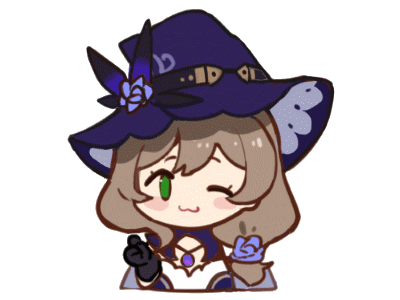 Sticker lisa hoyolab genshin par Coll5
