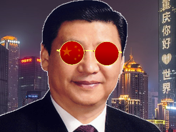 xi jinping lunettes rouges pcc parti communiste chinois chine not ready abondance
