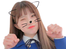 hayoung-fromis-fromis9-fromis_9-qlc-kpop-nekoshinoa-cat-chat-mignonne-cute-kawaii-aegyo-catgirl