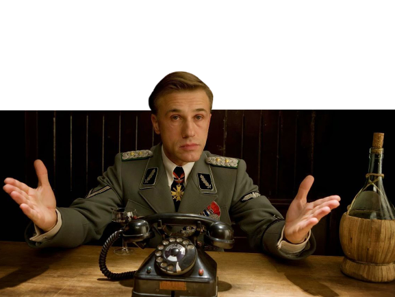 khagan nazi inglouriousbasterds inglourious basterds christoph waltz christophwaltz