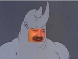 risitas rhino spiderman