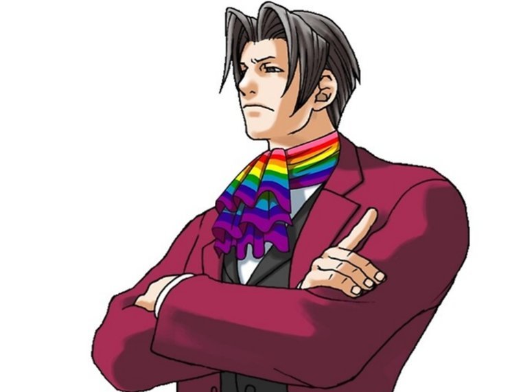 Sticker gyakuten saiban kenji par HentaiXKamen
