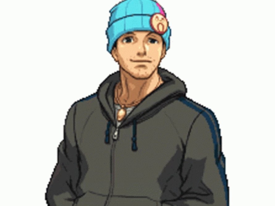 Sticker gyakuten saiban kenji par HentaiXKamen