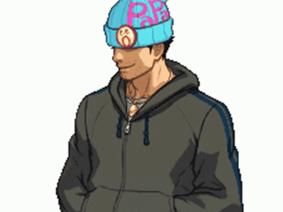 Sticker gyakuten saiban kenji par HentaiXKamen
