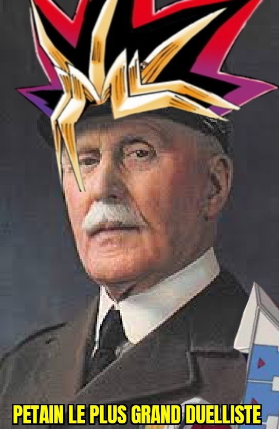 vichy navy amiral darlan francois petain general ww2 ss yu-gi-oh duel carte jeux anime mangas