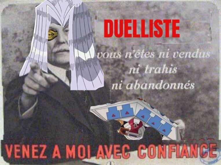 propagande vichy duel yu-gi-oh carte petain navy darlan amiral affiche duelliste ww2 ss