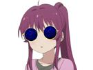 kikoojap-anime-yuru-yuri-ayano-sugiura-lunettes-bleues