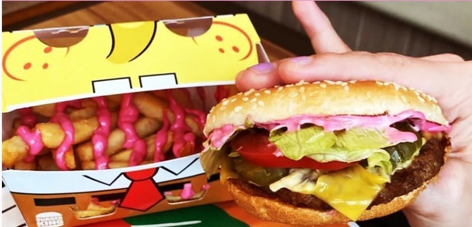 frites bq burger king bob leponge sauce degueulasse el pueblo