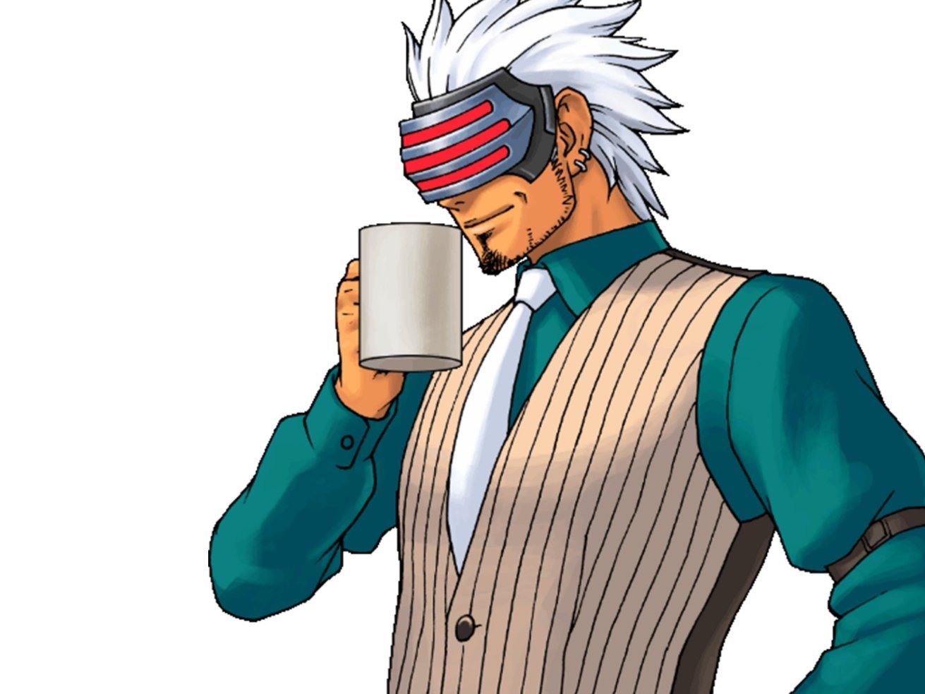 Sticker gyakuten saiban kenji par HentaiXKamen