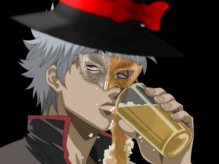 Sticker gintama halloween par HentaiXKamen