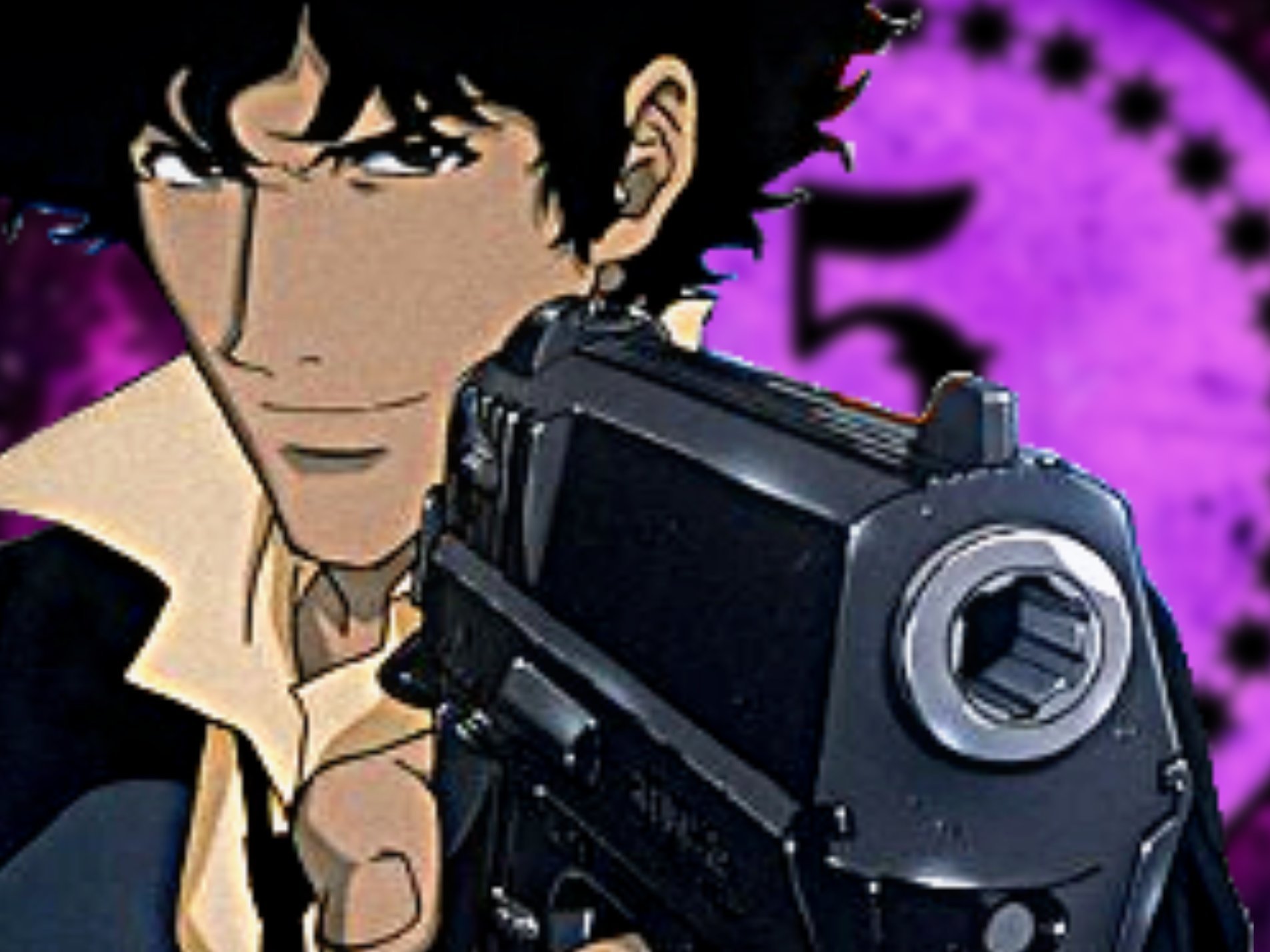 spike cowboy bebop pistolet violet nnn no nut november 2022 regiment cinq zafeiri