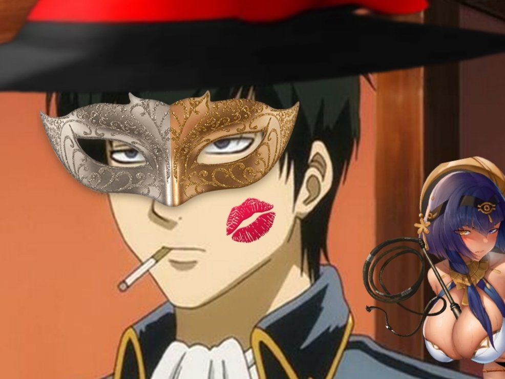Sticker gintama halloween par HentaiXKamen