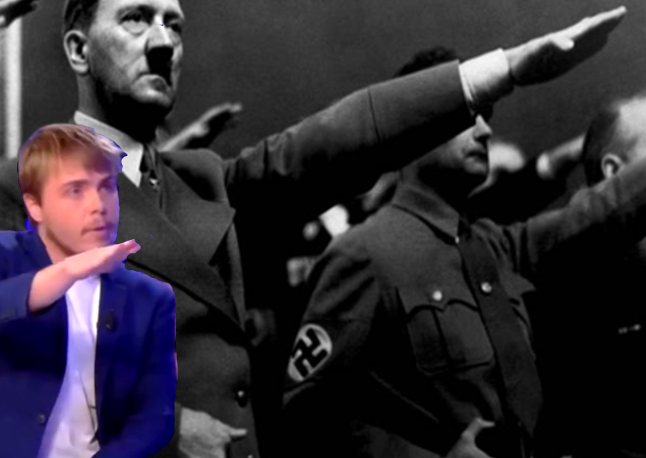 hitler nazi nupes boyard louis hanouna tpmp