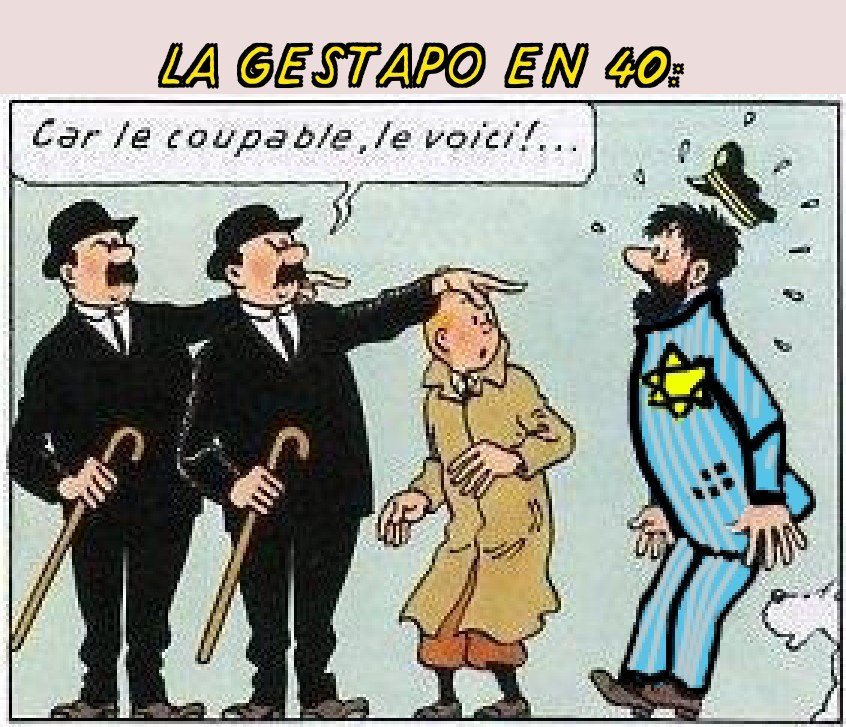 tintin juifs juif jew ww2 vichy darlan navy bd mangas comics