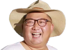 kim-jong-un-coree-coreen-nord-guerre-asie-asiatique-sourire-lunettes-chapeau-rire