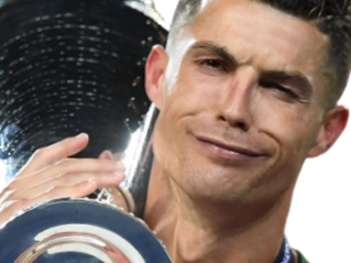 cr7 ronaldo trophee goat