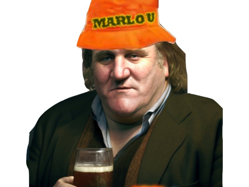 gerard depardieu marlou bob biere