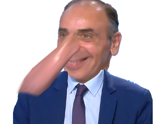 eric zemmour nez gros long chance israel juif cnews z0zz zozz sourire rire moqueur