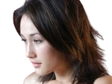 maggie q actrice asiatique regard