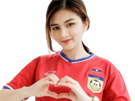 laos-fan-supportrice-femme-foot-football-asie-laotienne-asiatique-cute-coeur-suzuki-cup-cdm