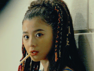 kuina alice borderland japonaise clin oeil cigarette smoke aya asahina gif