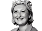 marine-le-pen-lepen-queen-reine-couronne-politique-rn-fn-2027-presidente-france-droite-belle