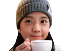 jisoo-blackpink-tasse-bonnet-mignonne-kpop-coreenne