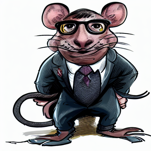 jean messiah rat souris caricature extreme droite politique