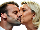 macron-emmanuel-president-lrem-marine-le-pen-fn-rn-front-national-chofa-bisou-embrasse-amour