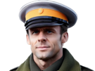 emmanuel-macron-soldat-chapeau-militaire-general-armee-lrem-president