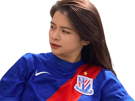 shanghai shenhua fan femme supportrice chinese super league csl championnat chine chinoise chinois asie football