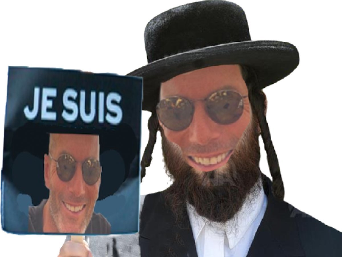 je suis charlie benzemonstre rabbin zidane juif free