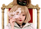kyary-pamyu-kj-jpop-masque-carnaval-reine-queen-mepris-trone-japon-japonaise