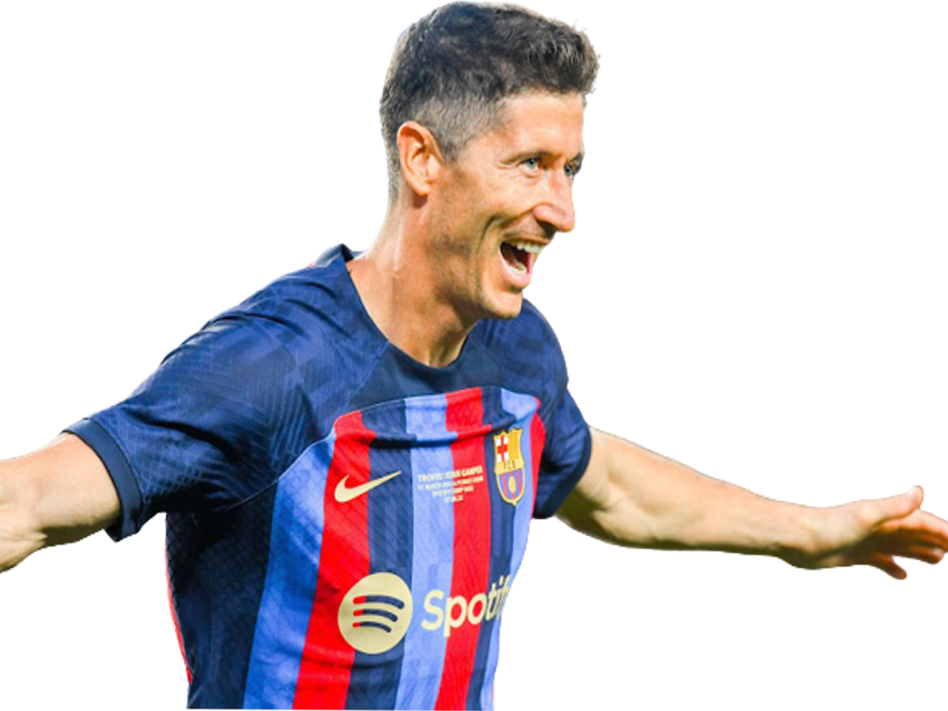 lewandowski robert lewy barca bayern pologne polonais goat rl9 benzema