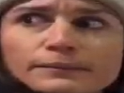 bfm journaliste greve paris peur regard issou meuf