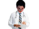 lucius-docteur-ecrit-stylo-note-examen-diagnostic