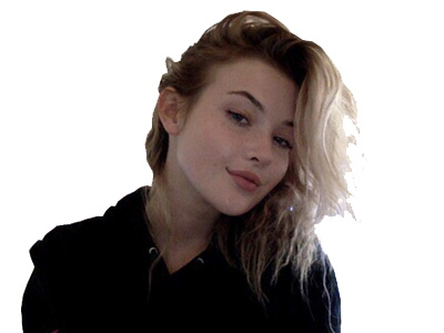 fille melanie blonde