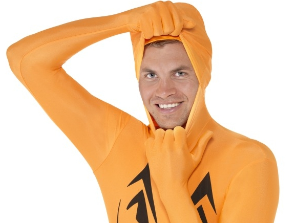 bonjour homme citrouille