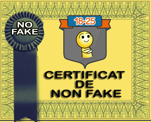 fake no nofake certificat risitas