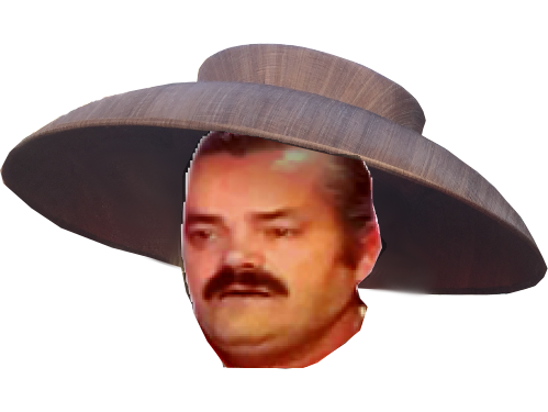 chapeau saladier risitas